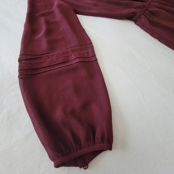 Burgandy WHBM Bohemian Style - Picture 7 of 12